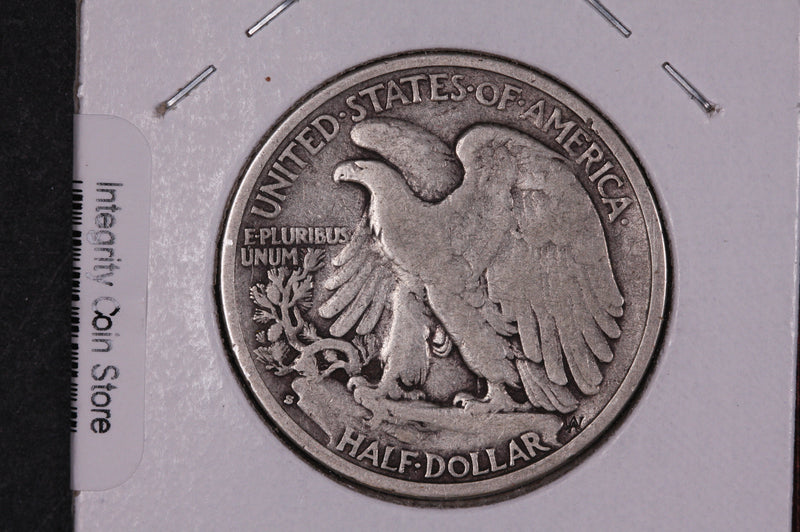1936-S Walking Liberty Half Dollar.  Circulated Condition. Store