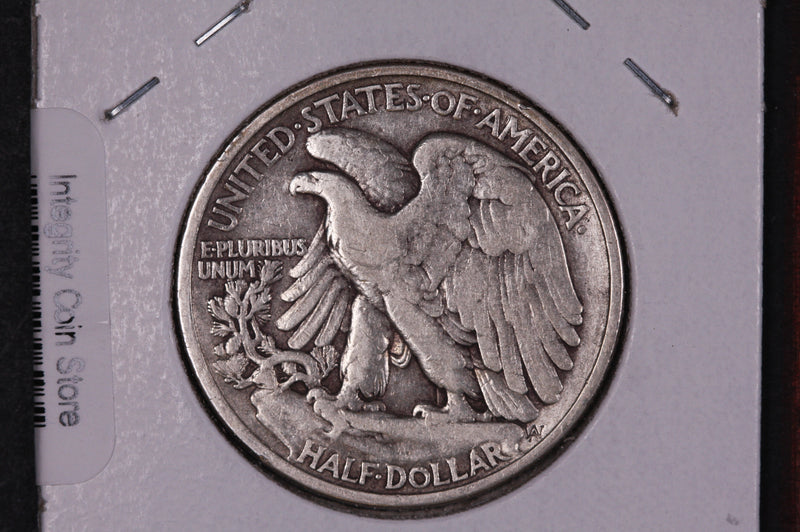 1938 Walking Liberty Half Dollar.  Circulated Condition. Store