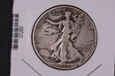 1938-D Walking Liberty Half Dollar.  Circulated Condition. Store