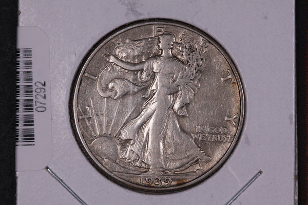 1939-D Walking Liberty Half Dollar.  Circulated Condition. Store #07292
