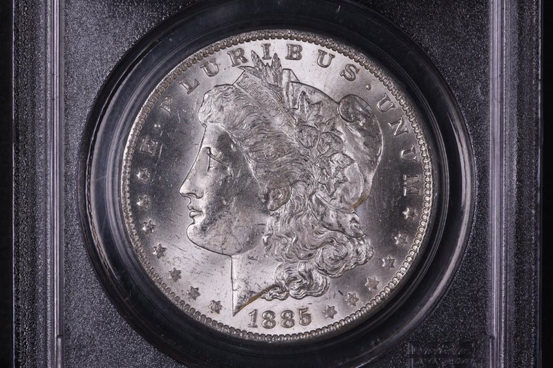 1885-O Morgan Silver Dollar, Gem Eye Appeal, PCGS MS62, Store