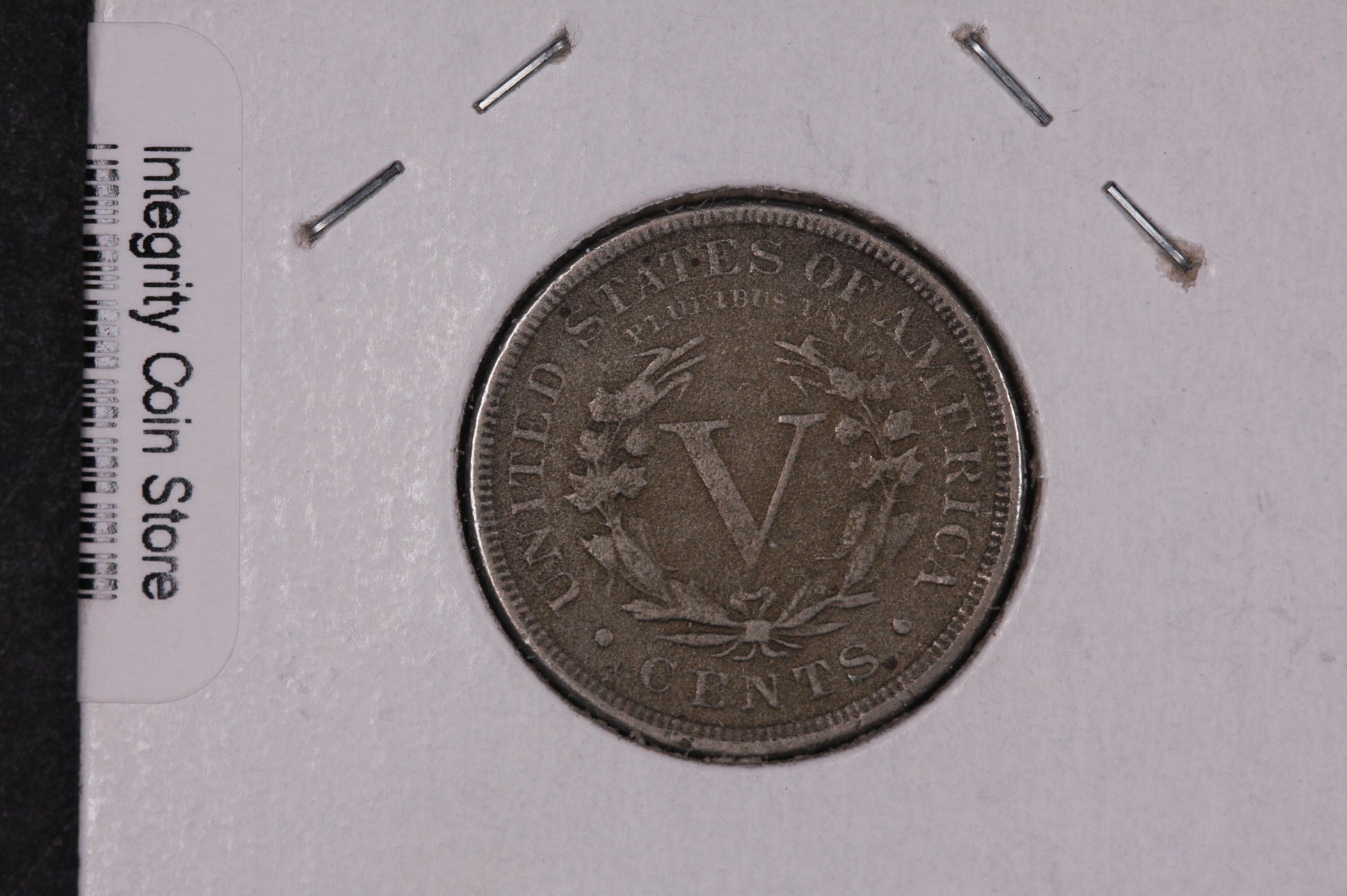 1883 Liberty Nickel, Circulated Collectible Coin, With Cents. Store #07312